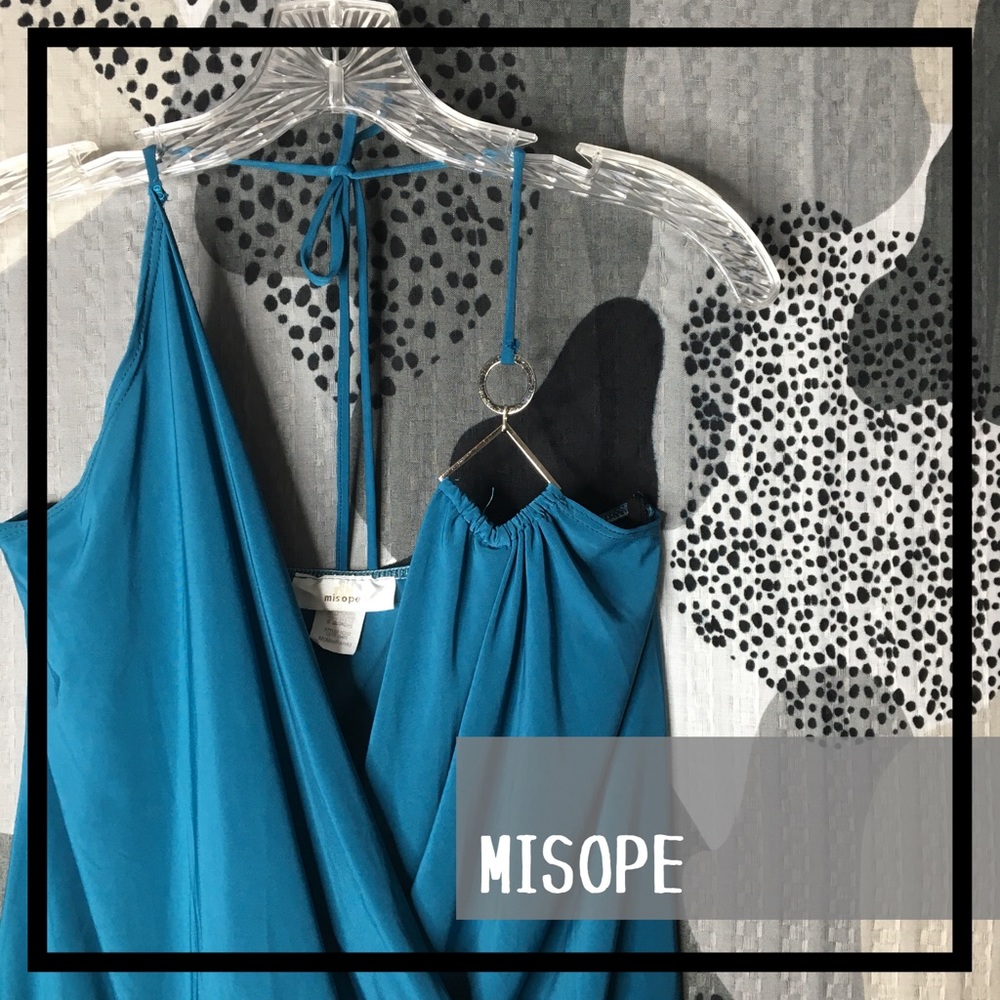 MISOPE • Silver and Blue Halter